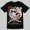 ASICS Gel-Nimbus 10.1 Strawberry DopeSkill T-Shirt No Fake Love Graphic Streetwear - Black