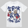 Jordan 11 “Rare Air” DopeSkill T-Shirt No Risk No Story Graphic Streetwear - White 