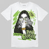 Air Max 95 Big Bubble Neon Yellow DopeSkill T-Shirt NPC Graphic Streetwear - White