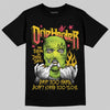 Yellow Sneakers DopeSkill T-Shirt Drip Harder Graphic Streetwear - black