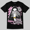 Jordan 4 WMNS “Orchid” DopeSkill T-Shirt NPC Graphic Streetwear - Black