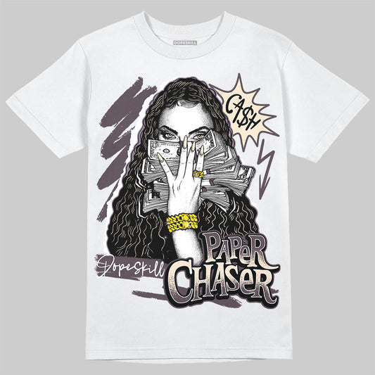 A Ma Maniére x Air Jordan 3 Black Violet Ore DopeSkill T-Shirt NPC Graphic Streetwear - White