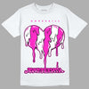 Dunk Low GS “Active Fuchsia” DopeSkill T-Shirt Juneteenth Heart Graphic Streetwear - White