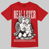 Jordan 13 Retro OG Chicago (2026) DopeSkill T-Shirt Real Lover Graphic Streetwear - Red