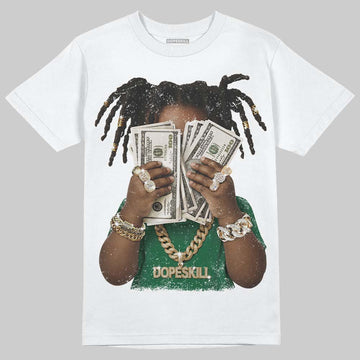 ASICS Gel-Nimbus 10.1 Invincible HTTP 404 Green DopeSkill T-Shirt Rich Youth Graphic Streetwear - White