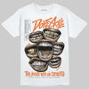 Asics Gel Kayano 14 'Silver Piquant Orange' DopeSkill T-Shirt The Mouth With No Droughts Graphic Streetwear - White