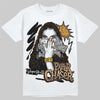 Jordan 1 High OG Black Metallic Gold DopeSkill T-Shirt NPC Graphic Streetwear - White 