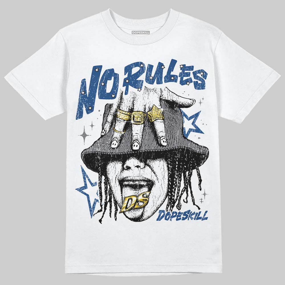 Jordan 9 Retro 'Flint Grey' 2026 DopeSkill T-Shirt No Rules Graphic Streetwear - White