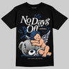 Jordan 1 Low OG “Storm Blue” DopeSkill T-Shirt New No Days Off Graphic Streetwear - Black