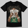 ASICS Gel-Nimbus 10.1 Invincible HTTP 404 Green DopeSkill T-Shirt Rich Youth Graphic Streetwear - Black