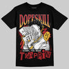 Jordan 14 Golf “Last Shot” DopeSkill T-Shirt Sorry I've Been Trappin Graphic Streetwear - Black