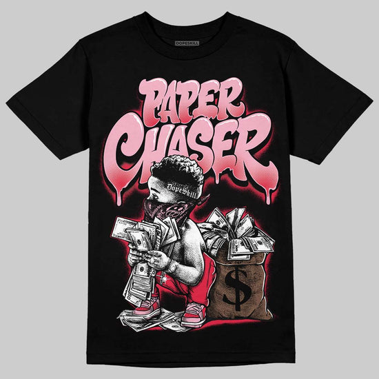 Dunk Low Valentine's Day (2026) DopeSkill T-Shirt Paper Chaser Boy Graphic Streetwear - Black