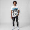 Legend Blue 11s DopeSkill Oversize Print T-Shirt Real Ones Choose Loyalty Graphic