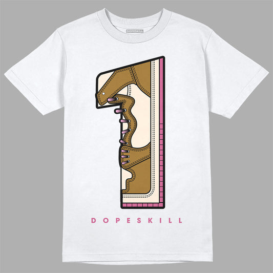 Dunk Low Just Do It “Bronzine/Playful Pink” DopeSkill T-Shirt No.1 Graphic Streetwear - White 