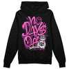 Jordan 4 GS “Hyper Violet” DopeSkill Hoodie Sweatshirt No Days Off Graphic Streetwear - Black