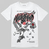 Jordan 11 “Bred Velvet” DopeSkill T-Shirt Nevermind Graphic Streetwear - White