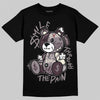 A Ma Maniére x Air Jordan 6 Retro “Smoky Mauve”⁠ DopeSkill T-Shirt Smile Through The Pain Graphic Streetwear - black