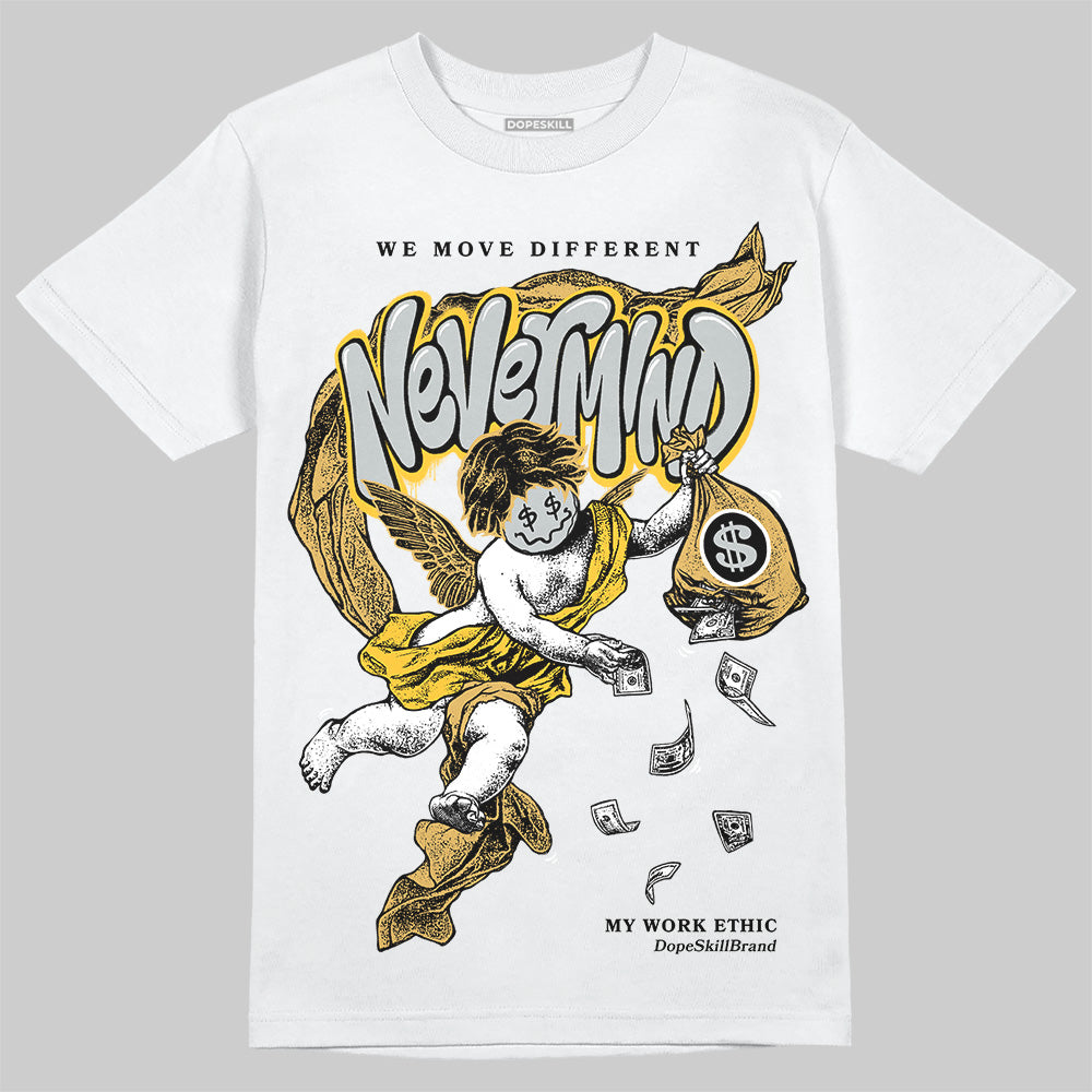 Jordan 12 "Phantom" DopeSkill T-Shirt Nevermind Graphic Streetwear - White