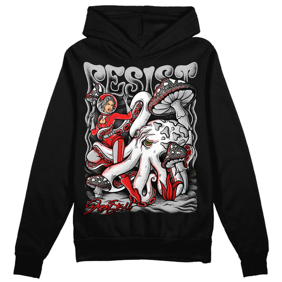 Jordan Spizike Low Bred DopeSkill Hoodie Sweatshirt Resist Graphic Streetwear - Black