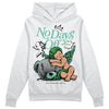 Jordan 1 High OG Green Glow DopeSkill Hoodie Sweatshirt New No Days Off Graphic Streetwear - White