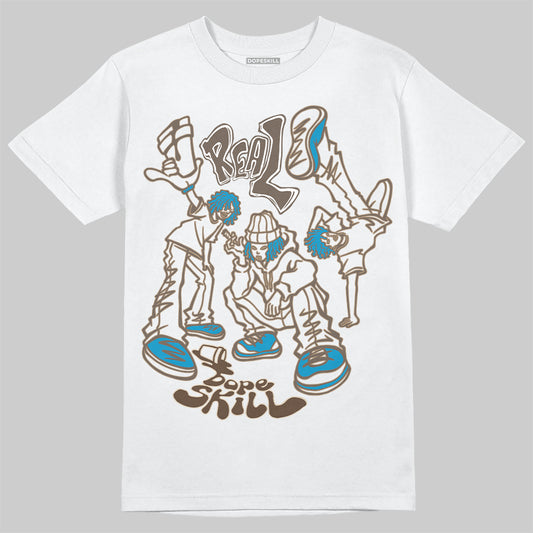 Jordan 3 GS “We Outside” DopeSkill T-Shirt Real Y2K Players Graphic Streetwear - White