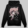 AMIRI White & Pink Stars Court Sneakers DopeSkill Hoodie Sweatshirt Nevermind Graphic Streetwear - Black