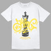 Jordan 11 Low 'Yellow Snakeskin' DopeSkill T-Shirt King Chess Graphic Streetwear - White