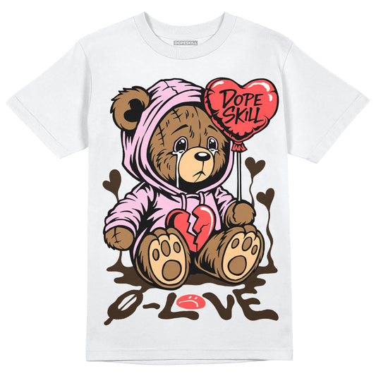 Jordan 11 Retro Neapolitan DopeSkill T-Shirt Broken Bear Graphic Streetwear