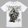 Air Max 90 Ballistic Neutral Olive DopeSkill T-Shirt Money Loves Me Graphic Streetwear - White