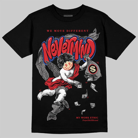 Jordan 3 “Seoul 2.0” DopeSkill T-Shirt Nevermind Graphic Streetwear - Black