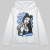 Jordan 12 “Blueberry” DopeSkill Hoodie Sweatshirt New H.M.O Graphic Streetwear - White