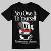 New Balance 1906R Silver Classic Crimson DopeSkill T-Shirt Owe It To Yourself Graphic Streetwear - Black