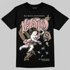 Nike Air Force 1 Low Canvas “Linen” DopeSkill T-Shirt Nevermind Graphic Streetwear - Black