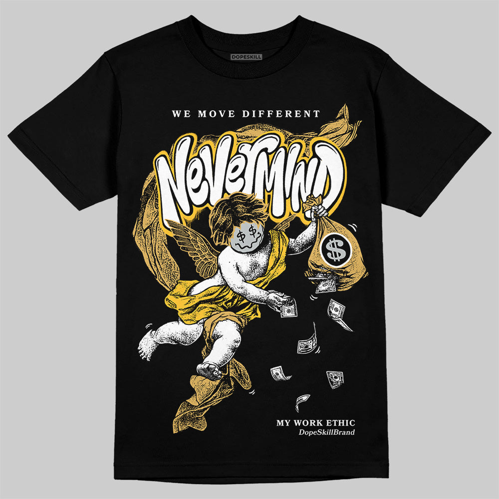 Jordan 12 "Phantom" DopeSkill T-Shirt Nevermind Graphic Streetwear - Black