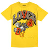 Jordan 6 “Yellow Ochre” DopeSkill Yellow T-shirt Loser Lover Graphic Streetwear