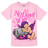 Pink Sneakers DopeSkill Pink T-shirt New No Days Off Graphic Streetwear