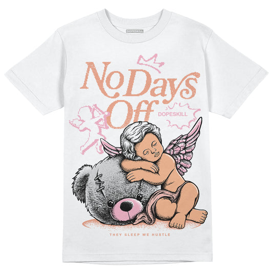 Jordan 11 Low “Legend Pink” DopeSkill T-Shirt New No Days Off Graphic Streetwear - White