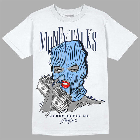 Jordan 5 Midnight Navy DopeSkill T-Shirt Money Talks Graphic Streetwear