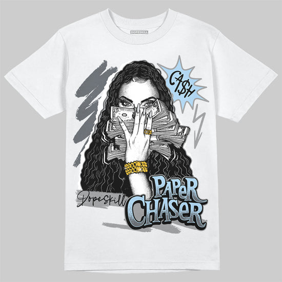 Jordan 5 Retro Wolf Grey (2026) DopeSkill T-Shirt NPC Graphic Streetwear - White