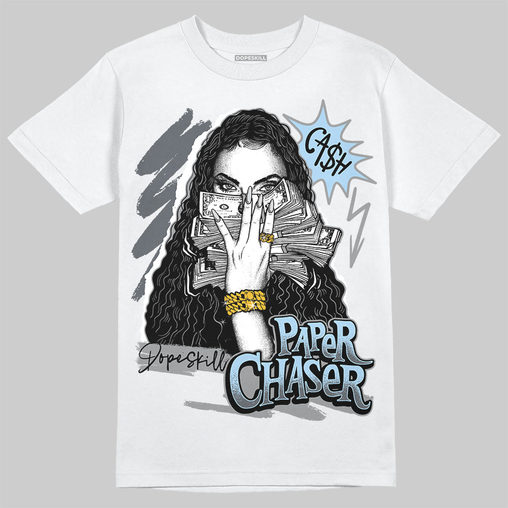 Jordan 5 Retro Wolf Grey (2026) DopeSkill T-Shirt NPC Graphic Streetwear - White