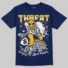 Jordan 4 Retro ‘Dunk From Above’ DopeSkill T-Shirt Threat Graphic Streetwear - Navy