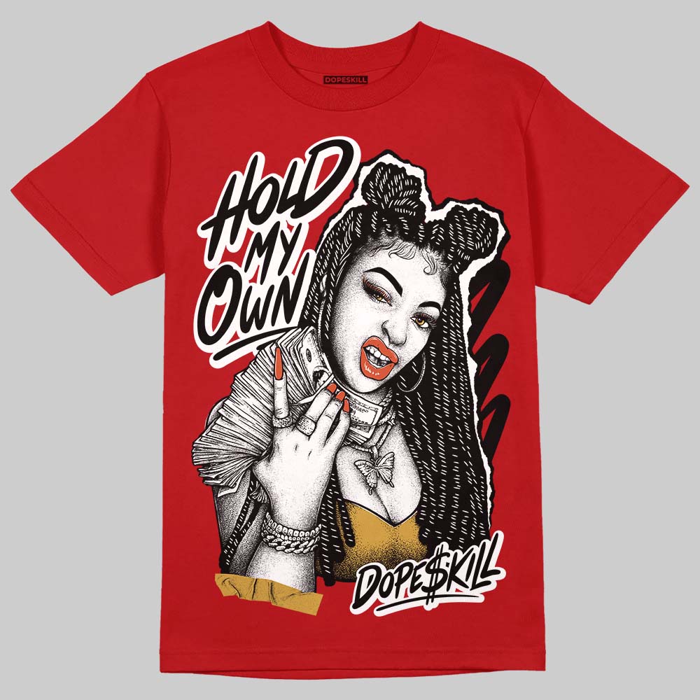 Nigel Sylvester x Air Jordan 4 ‘Brick by Brick’ DopeSkill T-Shirt New H.M.O Graphic Streetwear - Red