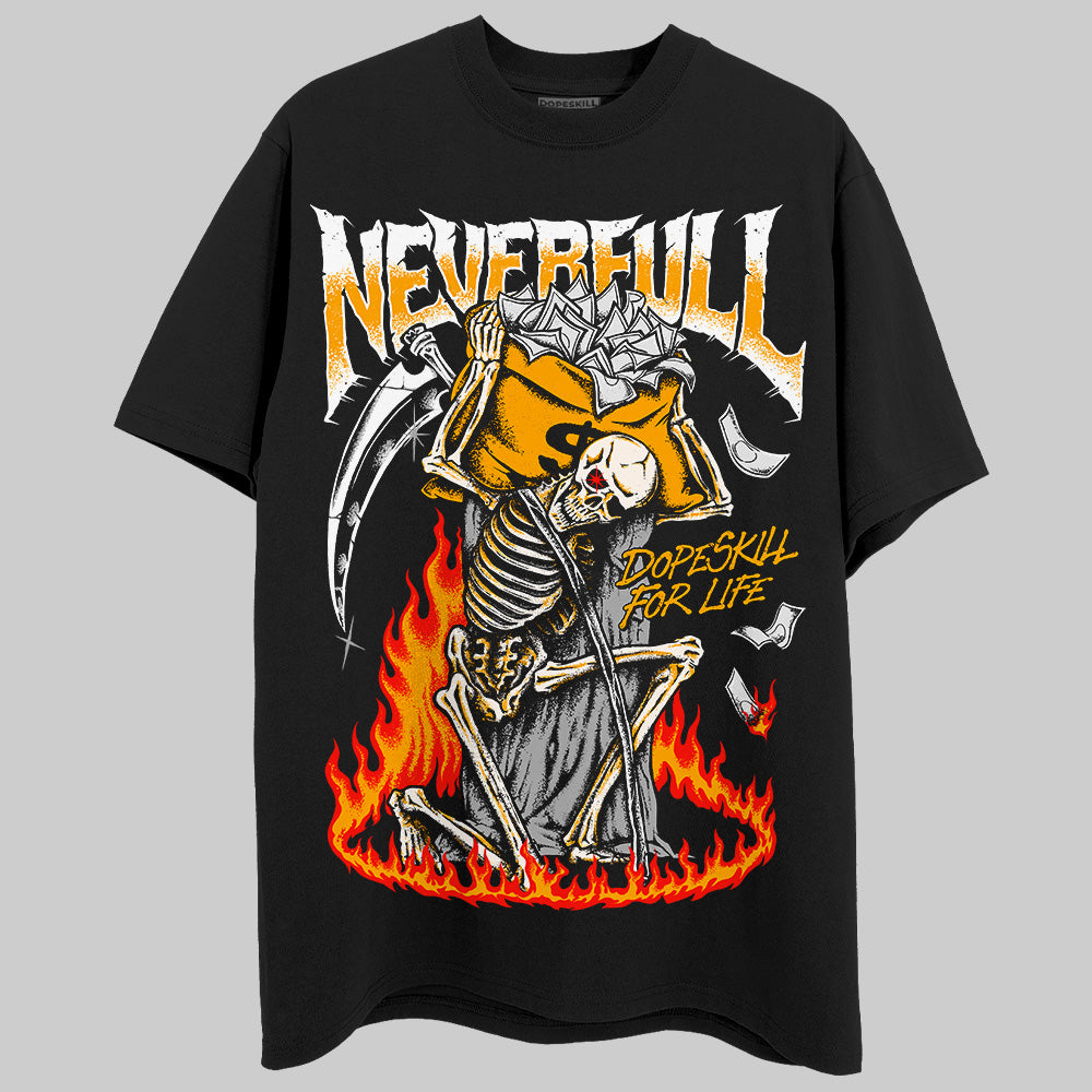 Jordan 12 Retro Black Taxi DopeSkill T-Shirt NeverFull Graphic Streetwear - Black