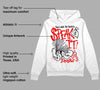 Red Cement 4S DopeSkill Hoodie Sweatshirt Speak It Graphic