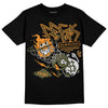 Jordan 5 "Olive" DopeSkill T-Shirt Break Through Graphic Streetwear - Black