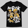 Jordan 5 'Tokyo' DopeSkill T-Shirt No Risk No Story Graphic Streetwear - black