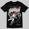 Jordan 11 “Bred Velvet” DopeSkill T-Shirt Nevermind Graphic Streetwear - Black