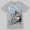 Jordan 5 Retro Wolf Grey (2026) DopeSkill T-Shirt Pocket Change Graphic Streetwear - Gravel