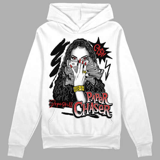 Jordan 1 High OG “Black/White” DopeSkill Hoodie Sweatshirt NPC Graphic Streetwear - White