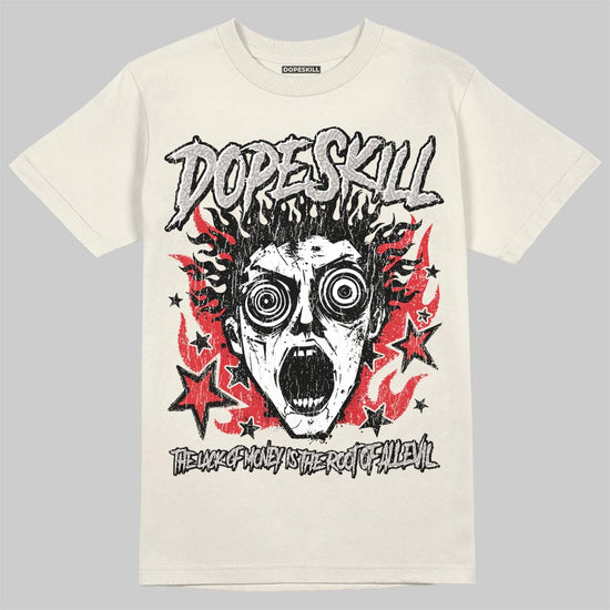 Jordan 1 Retro High OG “Sail” DopeSkill T-Shirt Root of Evil Graphic Streetwear